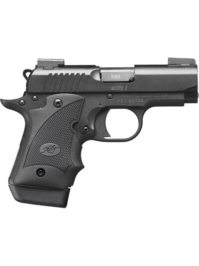 Kimber Micro 9 Pistol 9 mm 3.15 in. Matte Black 7+1 rd. w/ Hogue Grip