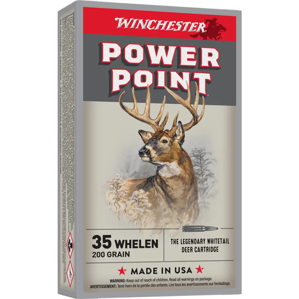 WINCHESTER SUPER-X AMMO 35 WHELEN 200GR PP 20RD (10 BOX CASE)