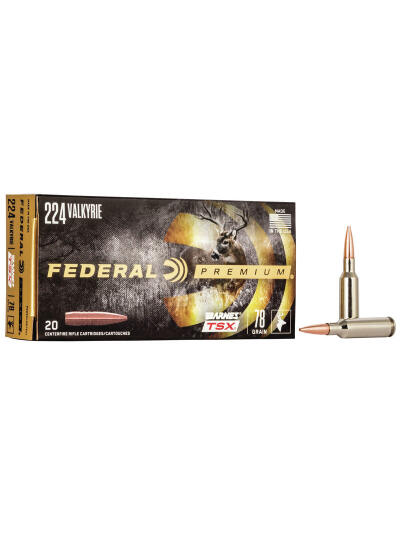 Prem 224 Valk 78gr Barnes TSX 20rd
