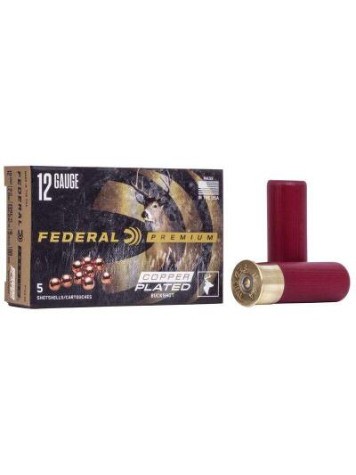 FEDERAL 12GA 2-3/4" MAX. 16 PELLETS-1 BUCK 5 RD/BX 50 BX/CS