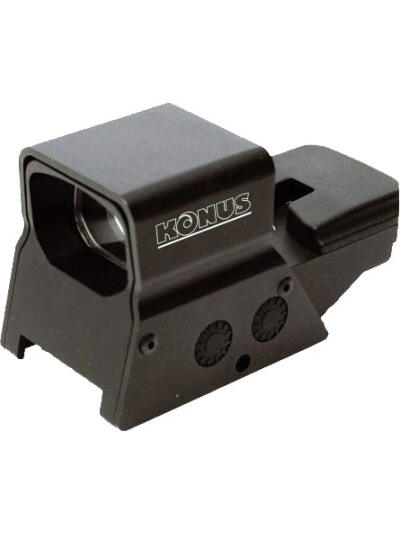 KONUS RED/GRN DOT SIGHTPRO R8 - 2-5MOA 1X39 8-RETIC DUAL RAIL