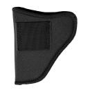 Uncle Mike's 21112 GunMate Hip Holster IWB Size 12 Black Tri-Laminate Belt Clip/Belt Loop Compatible w/Glock Fits 4-5" Barrel Belt 2" Wide Ambidextrous