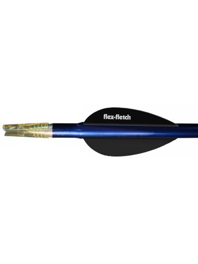 Flex Fletch FFP Vanes Black 2 in. 100 pk.