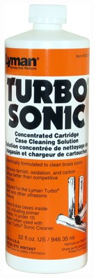 LYMAN TURBO SONIC CASE - CLEANING SOLUTION 32OZ BOTTLE