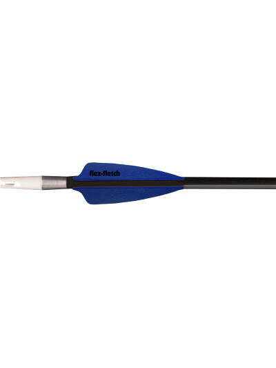 Flex Fletch FFP Shield Cut Vanes Blue 3.6 in. 39 pk.