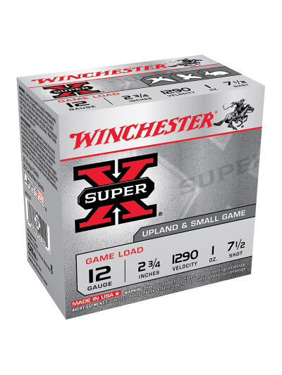 SuperX 12Ga 2.75" 1oz Game #7.5