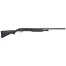 Mossberg 50121 500 FLEX All Purpose Full Size 12 Gauge Pump 3" 5+1 28" Matte Blued Vent Rib Barrel, Matte Blued Steel Receiver, Flex Black Synthetic Stock, Right Hand, Accu-Set Chokes