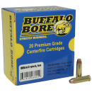 Buffalo Bore Ammunition 17A20 Heavy Strictly Business 35Rem 220gr Semi Jacketed Flat Point 20 Per Box/12 Case