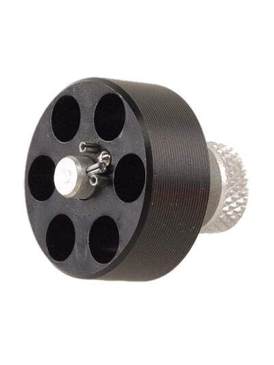 HKS 22J M Series  made of Metal with Black Finish for 22 LR Ruger SP101; S&W 34, 35, 43, 63 & K Frame Holds up to 6rds