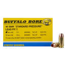 Buffalo Bore Ammunition 23D20 Standard Pressure Strictly Business 40S&W 125gr Barnes TAC-XP Lead Free 20 Per Box/12 Case