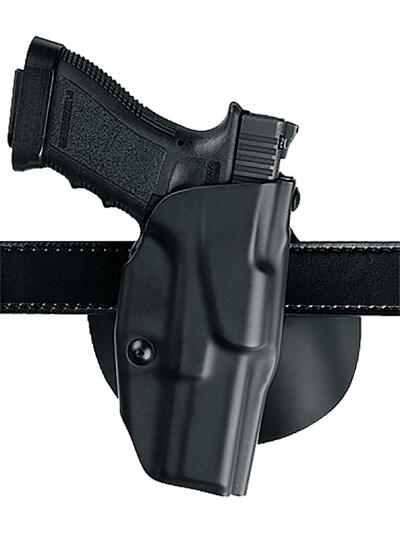Safariland 6378183411 6378 ALS  OWB Black SafariLaminate Fits Glock 26/27 Belt Loop/Paddle Mount Right Hand