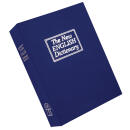 Bulldog BD1180 Deluxe Diversion Book Safe Combination Entry Blue Steel Holds 1 Handgun 7.75" L x 10.50" W x 2.50" D