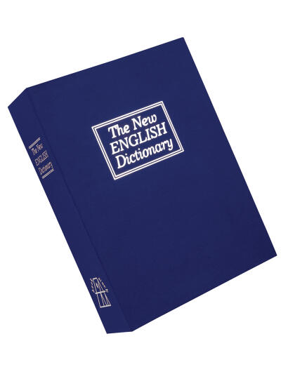 Bulldog BD1180 Deluxe Diversion Book Safe Combination Entry Blue Steel Holds 1 Handgun 7.75" L x 10.50" W x 2.50" D