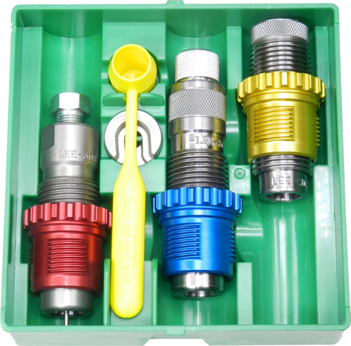 LEE PACESETTER 3-DIE SET & - BREECH LOCK BUSHINGS 308 WIN