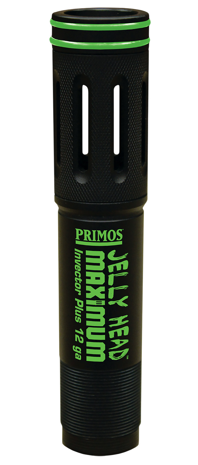 Primos 69402 JellyHead Maximum Benelli/Beretta Mobil 12 Gauge Turkey Ported Steel Black-T Coating