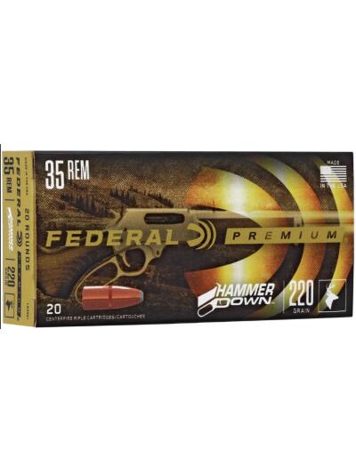 Prem 35Rem 220gr Hammer Down 20rd
