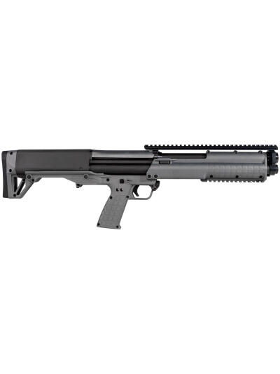 Kel-Tec KSGGY KSG  Sports South Exclusive 12 Gauge 14+1 3" 18.50" Barrel, Exclusive Tactical Gray Fixed Bullpup Stock, Includes Picatinny Rails