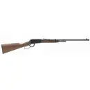 HENRY FRONTIER LEVER ACTION RIFLE RIL 22 WMR 24 IN OCT THREADED  BBL BLUE/ WALNUT 8 RD