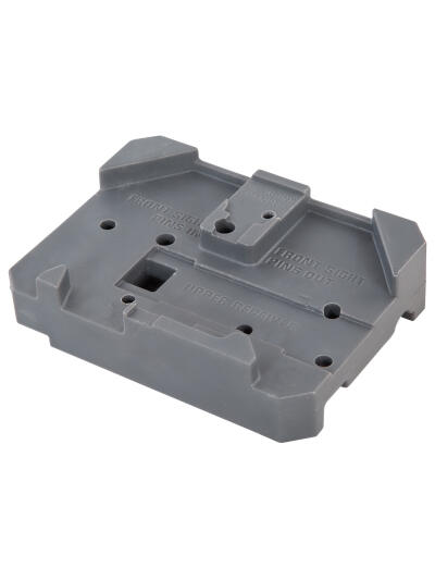 Wheeler 156945 Armorer's Bench Block Gray Plastic Rifle AR Platform