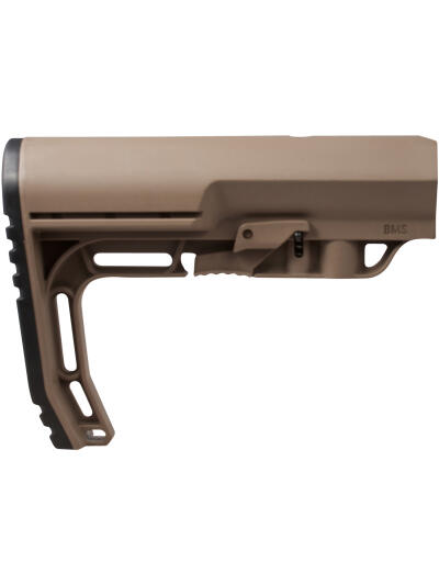 Mission First Tactical BMSSDE Battlelink Minimalist Stock Collapsible Scorched Dark Earth Synthetic for AR-15, M16, M4 with Commercial Tube (Tube Not Included)