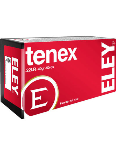 ELEY TENEX 22LR 40GR EPS - 50RD 100BX/CS