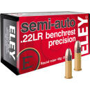 ELEY PRECISION 22LR 40GR SEMI - AUTO BENCHREST 50RD 100BX/CS