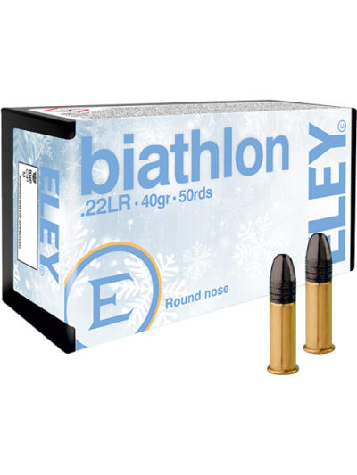 ELEY BIATHLON CLUB 22LR 40GR - RN 50RD 100BX/CS