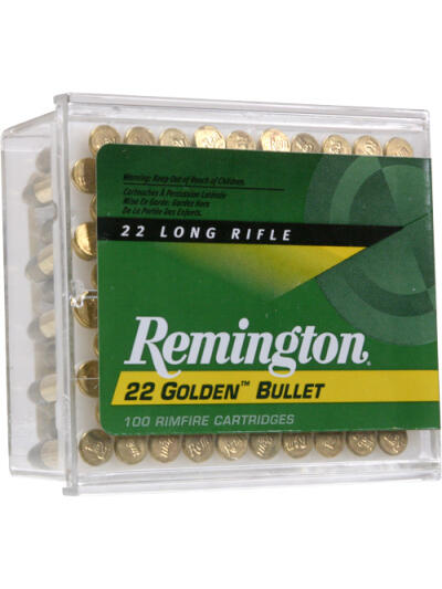 REMINGTON 22LR 40GR PLATED - LEAD-RN HIGH-VEL 100RD 50BX/CS