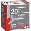 AGUILA SHOTSHELL 20GA 2.75" - 1OZ #7.5 250RD CASE LOT