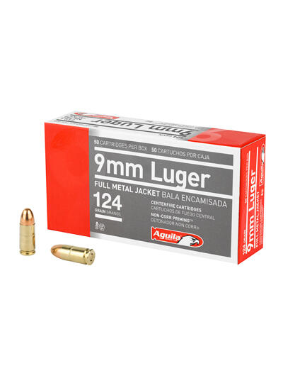 AGUILA 9MM 124GR FMJ 50/1000
