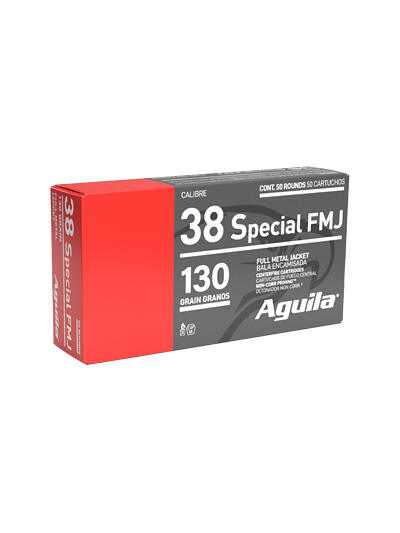 AGUILA 38SPL 130GR FMJ 50/1000
