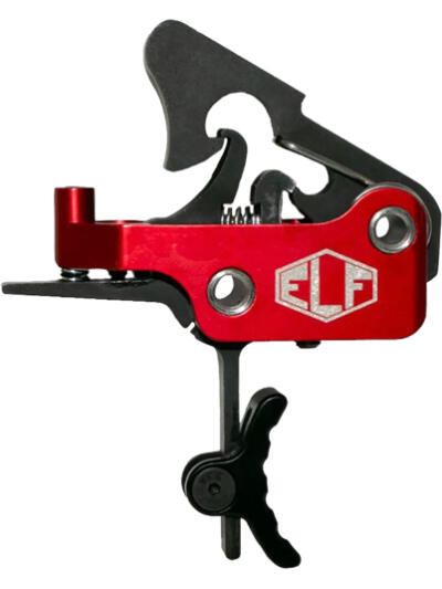 ELFTMANN TRIGGER APEX AR-15 - CURVED ADJ 2.75-7LBS BLACK