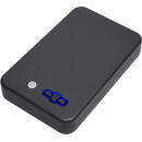 BULLDOG DIGITAL PERSONAL VAULT - W/ LED FITS GUNS UP TO 8.75"