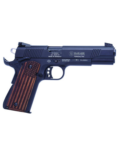 BLG MAUSER 1911 22LR 5 STRAIGHT US FLAG GRIPS