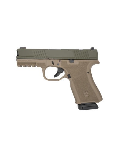 BRO FRONTLINE 9MM 4" 15RD FDE/ODG