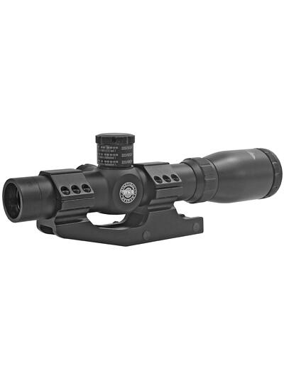 BSA TACT WPN 1-4X24 MIL DOT BLK