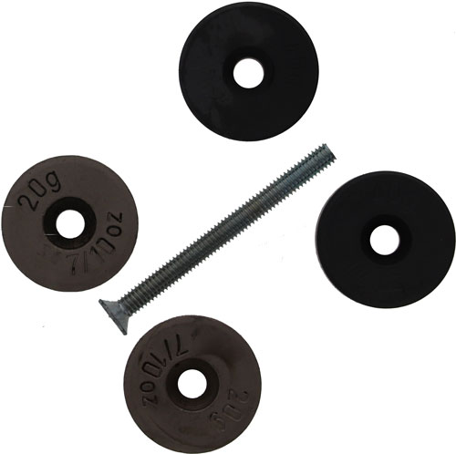 BERETTA B-FAST STOCK WEIGHTS - SET OF 5