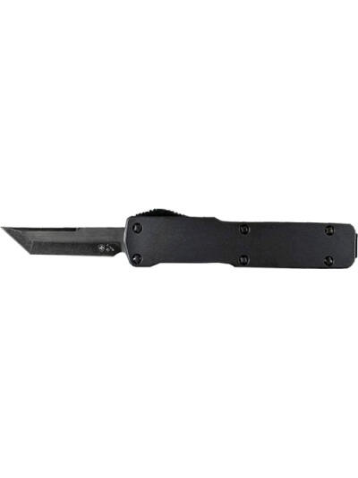 TEMPLAR KNIFE CALI LEGAL OTF - BLACK ALUMIN 1.8" D2 BLK TANT