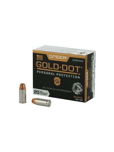 SPR GOLD DOT 32ACP 60GR HP 20/200