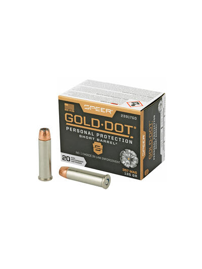 SPR GOLD DOT 357MG 135G HP SB 20/200