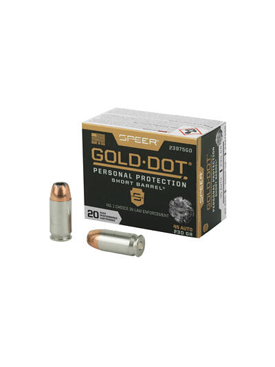 SPR GOLD DOT 45ACP 230G HP SB 20/200