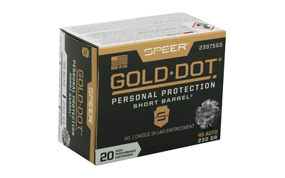 SPR GOLD DOT 45ACP 230G HP SB 20/200 - Image 2
