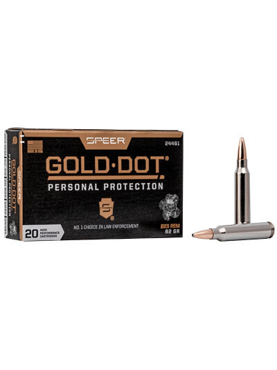 SPR GOLD DOT 223 REM 62GR SP 20/200