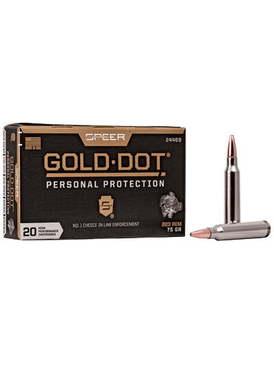 SPR GOLD DOT 223 REM 75GR SP 20/200