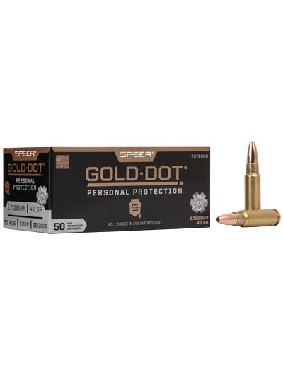 SPR GOLD DOT 5.7X28MM 40GR HP 50/500
