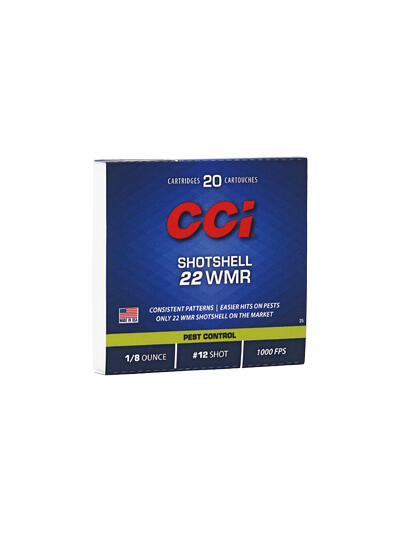 CCI 22WMR SHOTSHELL 20/2000