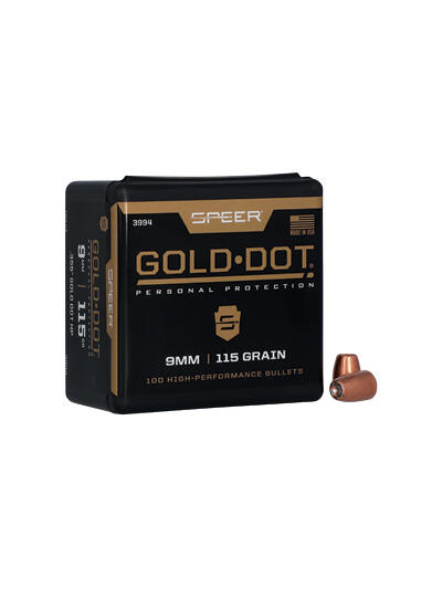 SPR GOLD DOT .355 115GR HP 100CT