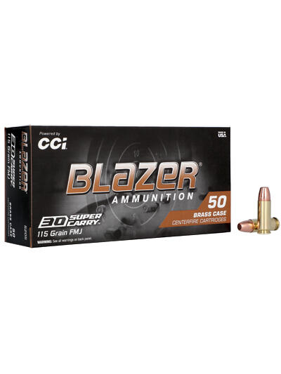 BLAZER BRASS 30SC 115GR FMJ 50/1000