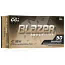 BLAZER BRASS 40S&W 180GR JHP 50/500