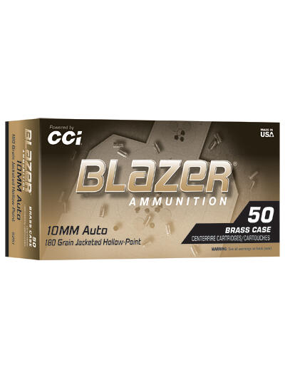 BLAZER BRASS 10MM 180GR JHP 50/500